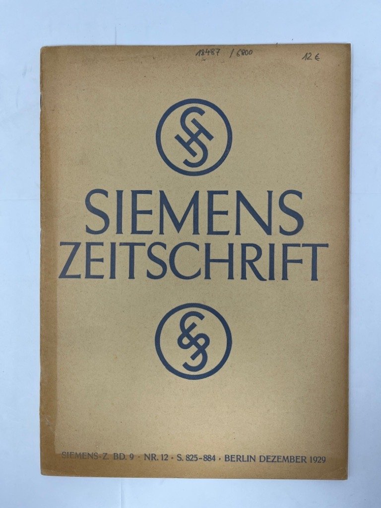 Siemenszeitschrift zu high quality verkaufen